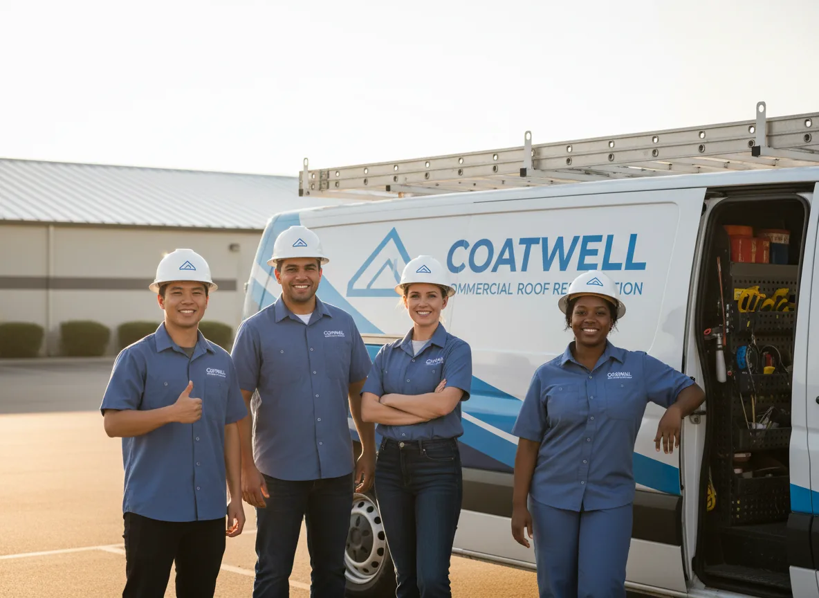Commercial roof coating company in Zanesville, IN